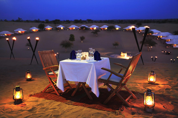 Dinner on Dunes